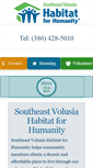 Mobile Screenshot of habitatsev.org